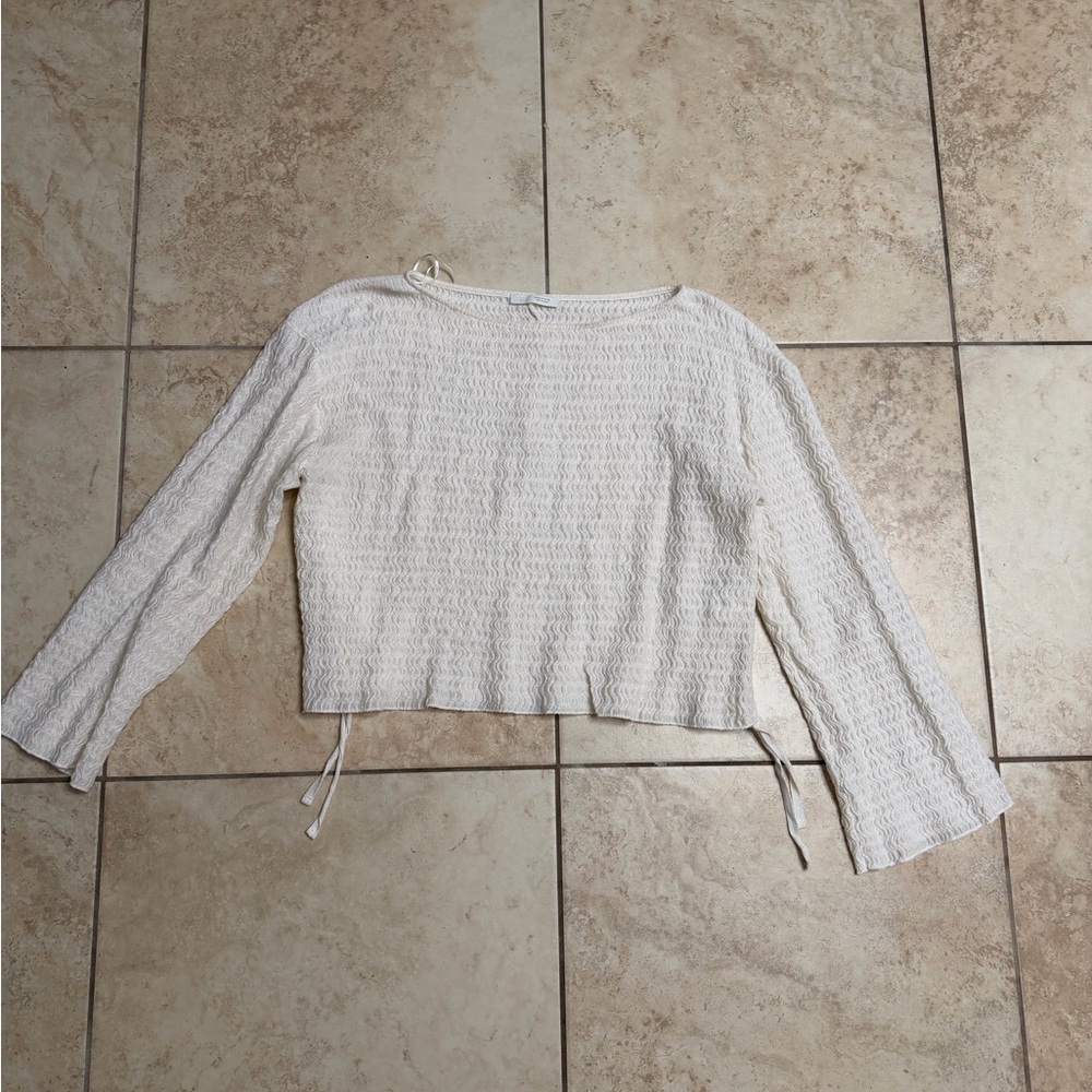 Zara Cream Women's Top